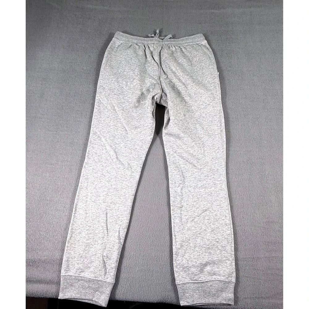 Gap Modern Slim Fleece Jogger Sweatpants Light Gray Men's M Lounge Comfy‎